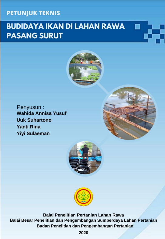 Petunjuk Teknis BUDIDAYA IKAN DI LAHAN RAWA PASANG SURUT